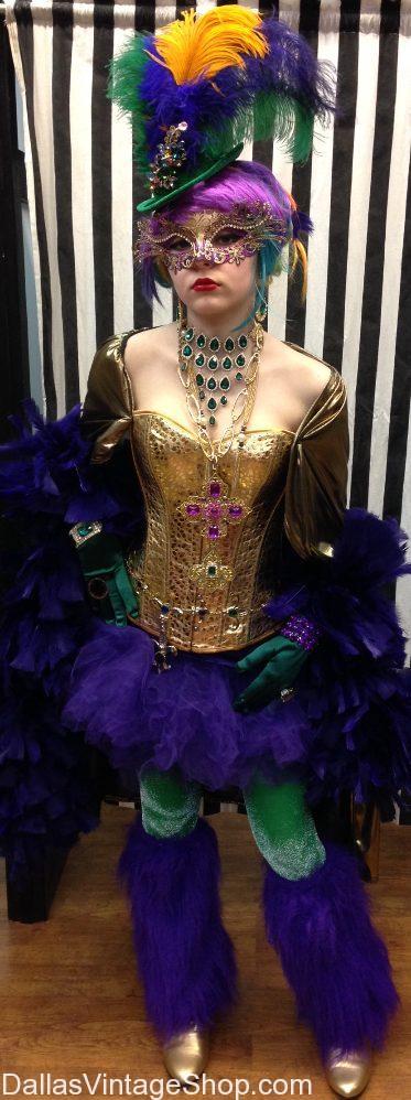 DFW's largest Collection of Mardi Gras Elaborate Masks, Fancy Mardi Gras Celebration Hats, Costumes & Accessories.