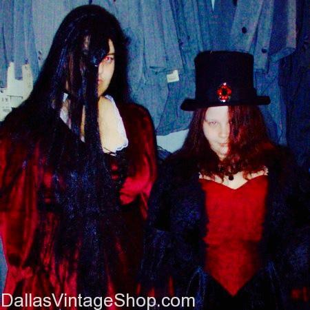 Goth in the 90's, Goth Costume Ideas, 90's Goth Costumes, 90's Goth Ideas & 90's Vintage Clothing & Accessories are at Dallas Vintage Shop.