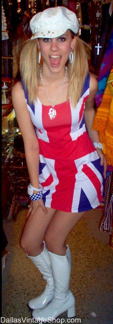 Get this 90's Spice Girl Ginger Costume at Dallas Vintage Shop. We have 90's Clothing & Fashions, 90's Musicians Outfits, 90's Celebrity Costumes & Accessories in stock.