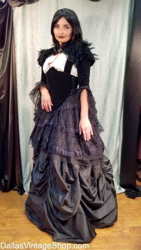 We  stock Vampire Character Costumes, Mina Harker Vampire Woman's Costumes, Bram Stroker’s Dracula Attire,  We have Dracula Movie Vampire Costumes, Classic Vampire Characters Outfits, Victorian Vampires Attire, Goth & Gothic Vampire  Costumes,. Dallas Area Vampire Quality Costumes, Vampire Costume Shops. 