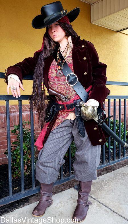 Pirate Lady Anne Bonny,, We have Mary Read, Ann Bonny, Female Pirate Costumes, Women Pirates Movie Pirates, Colonial Pirate Women's Attire