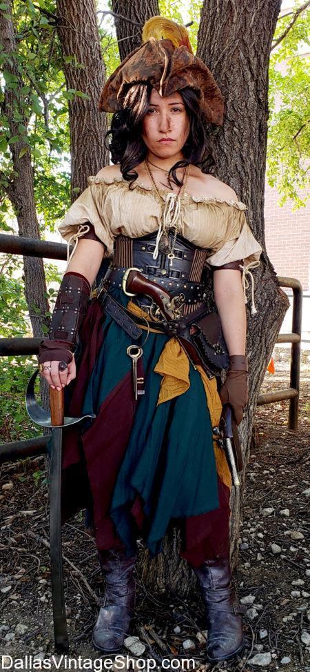 Rustic Pirate, Pirate, Pirate Costume, Women's Pirate Costume, Pirate Hat, Pirate queen, girls pirate costume, pirate names, Rustic Pirate