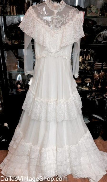 Used Wedding Dresses, Thrifted Wedding Dresses, Vintage Wedding Dresses, Affordable Wedding Dresses, Preowned Wedding Dresses, Economy Wedding Dresses at Dallas Vintage Shop