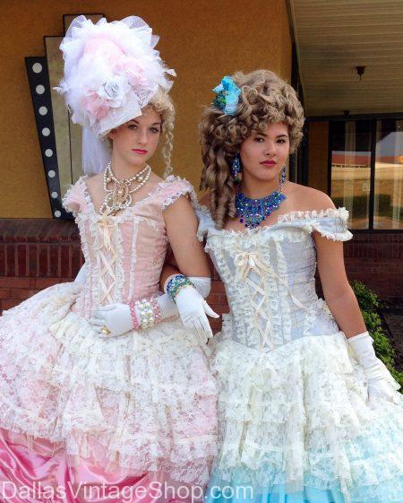 Period Costumes, Theatrical Period Attire, Historical Period Costumes, Theme Party Period Clothing & Halloween Period Costumes are at Dallas Vintage Shop.