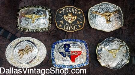 We have Western Wear Buckles, Western Wear Belt Buckles and Western Wear Clothing & Accessories at Dallas Vintage Shop.